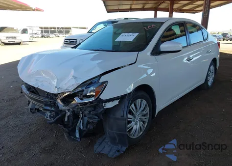 2019 Nissan Sentra S z USA, uszkodzony, nr VIN 3N1AB7AP2KY455026